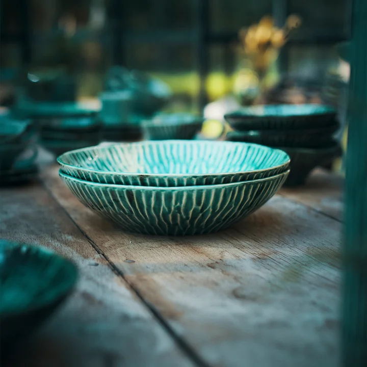 Serax - Verde Lanza Servierteller, grün