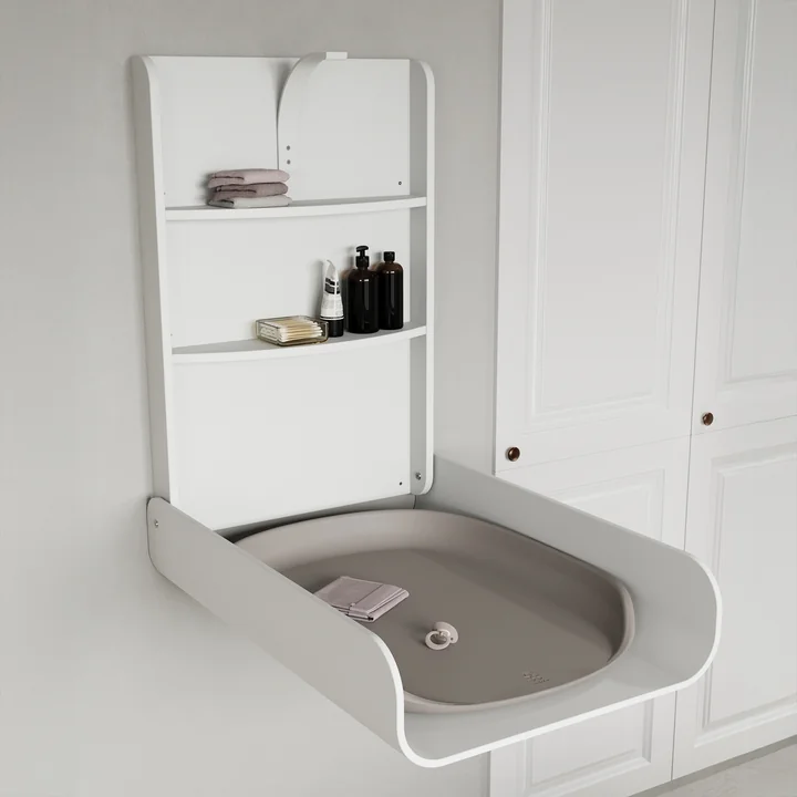 Sebra - Wand-Wickeltisch, weiss