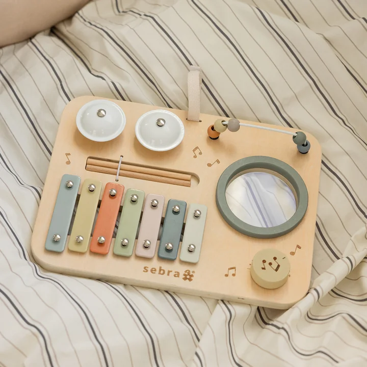 Sebra - Aktivitätstafel Musik, mehrfarbig