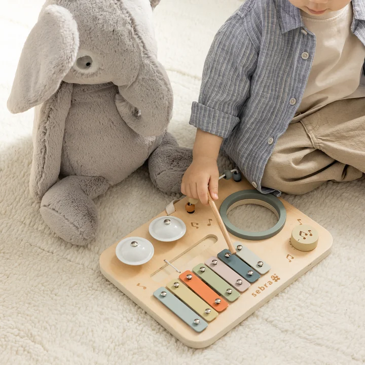 Sebra - Aktivitätstafel Musik, mehrfarbig