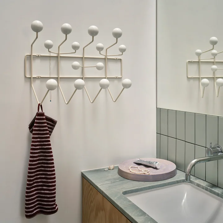 Vitra - Hang it all Garderobe, warmweiss