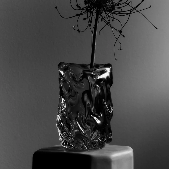 Ferm Living - Virelle Vase, H 24 cm, klar