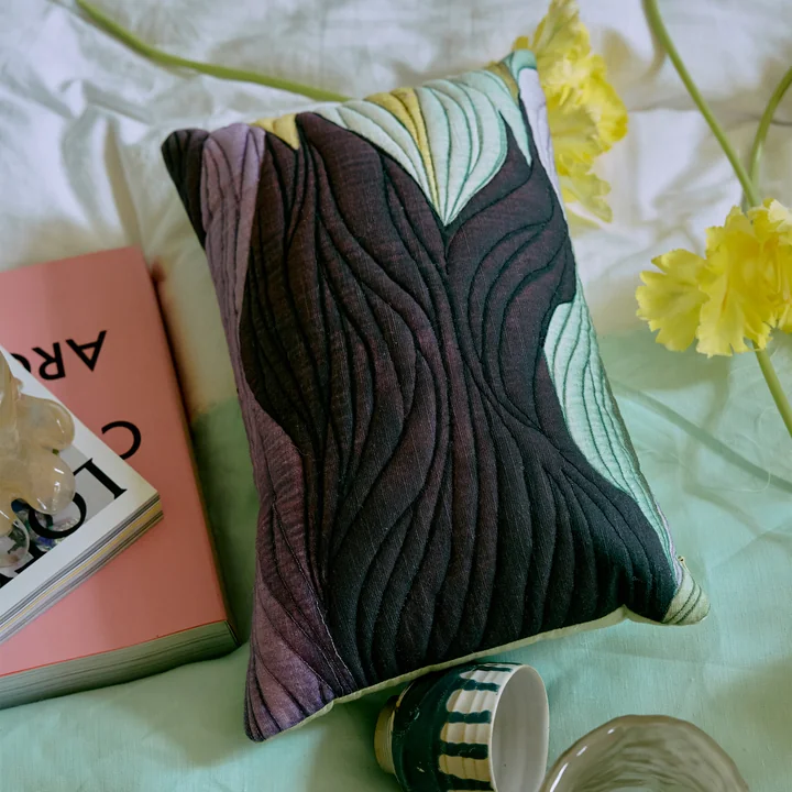 HKliving - Kissen, 50 x 30 cm, watercolours