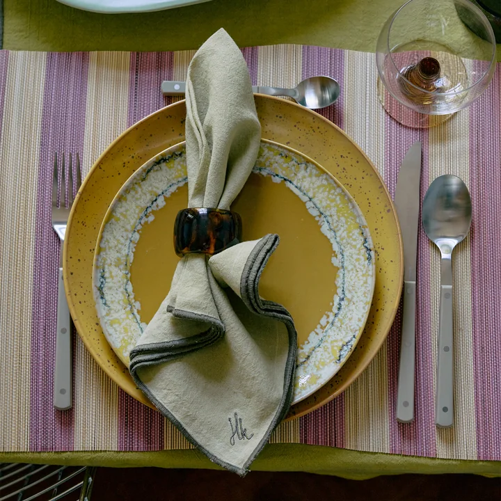 HKliving - Serviettenringe, sunrise (4er-Set)