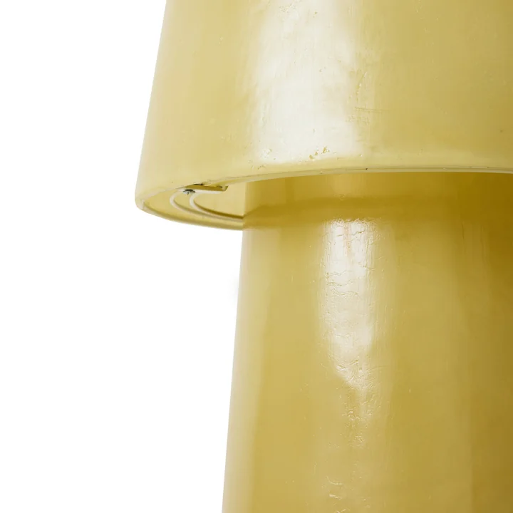 HKliving - Glassfiber Stehleuchte, soft green