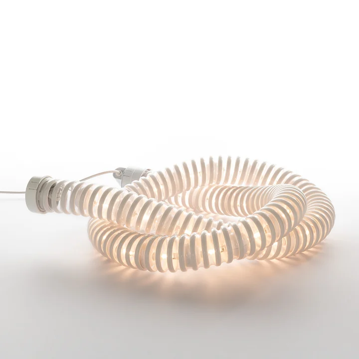 Boalum LED-Tisch- und Bodenleuchte, Ø 6 x L 200 cm, weiss von Artemide