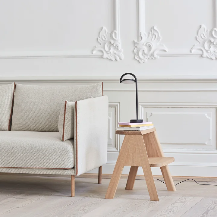 HAY - Butler Hockerleiter, Eiche geölt