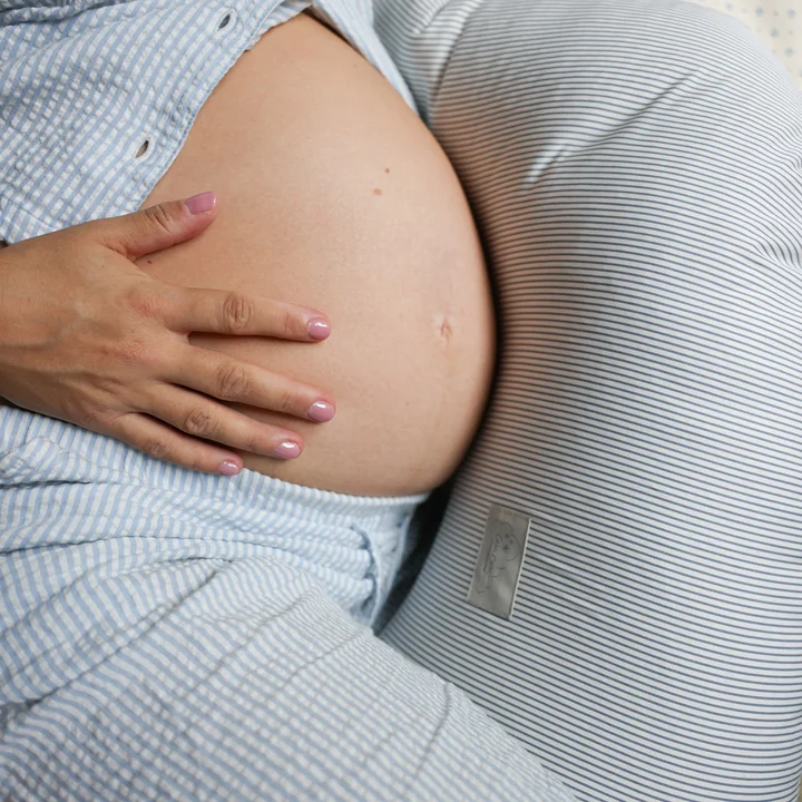 Cam Cam Copenhagen - Stillkissen, classic stripes blue