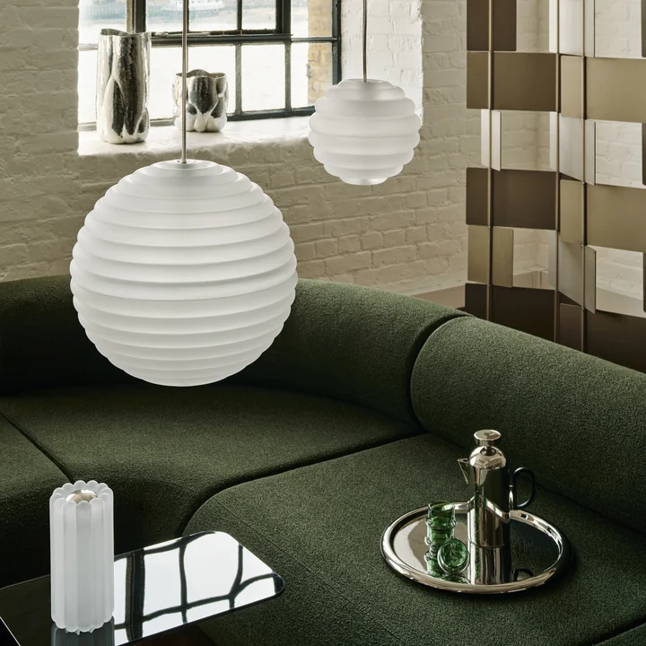Tom Dixon - Press LED Pendelleuchte Sphere, matt