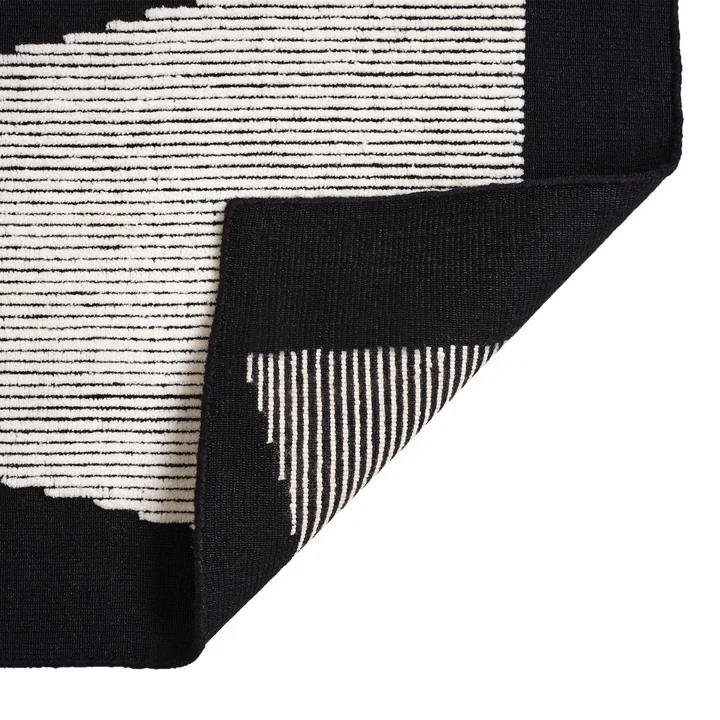 Tom Dixon - Wedge Teppichläufer, 70 x 250 cm, schwarz