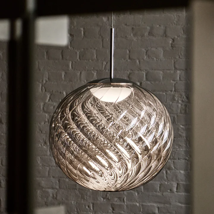 Tom Dixon - Whirl Leuchtenkollektion, large, silber