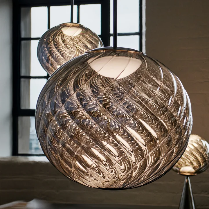 Tom Dixon - Whirl Leuchtenkollektion, silber