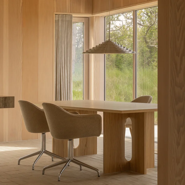 Audo - Chancery LED-Pendelleuchte, silber