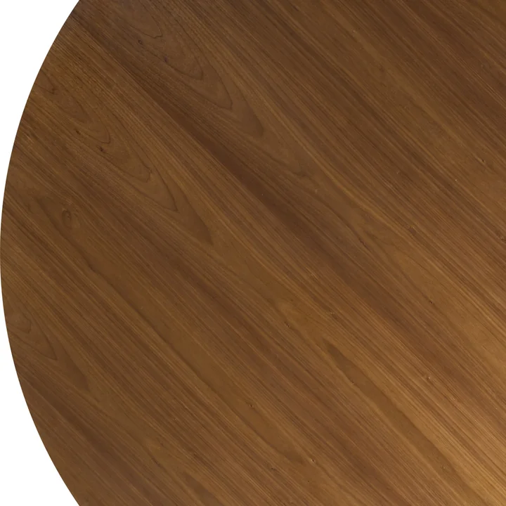 Gubi - Tavolo a Dischi Esstisch, amerikanischer Nussbaum