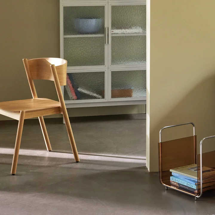 Hübsch Interior - Oblique Stuhl, Eiche / natur