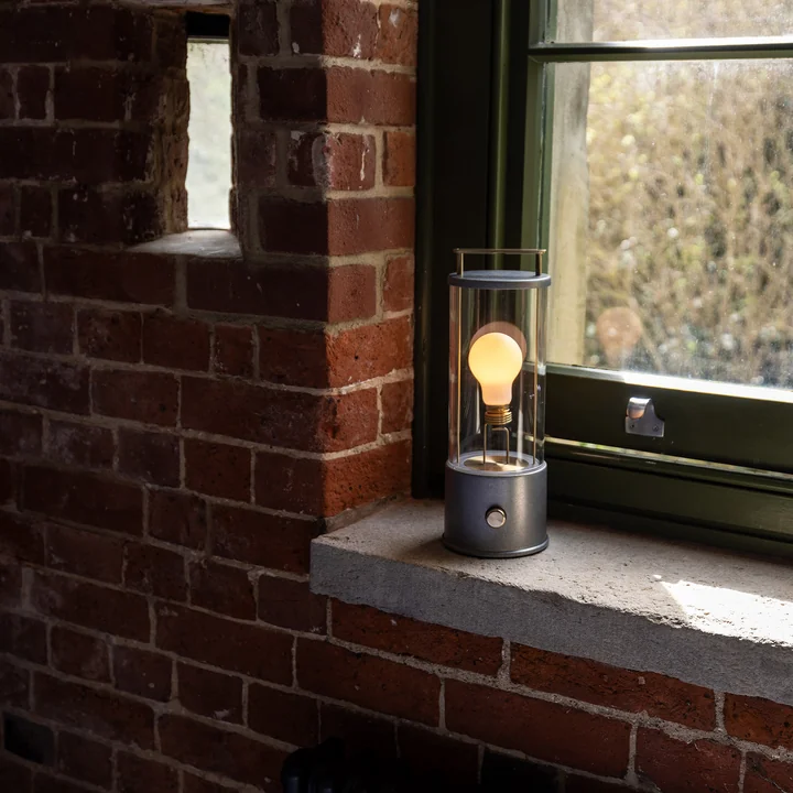 Tala - The Rugged Muse Akku-Tischleuchte, Aluminium raw