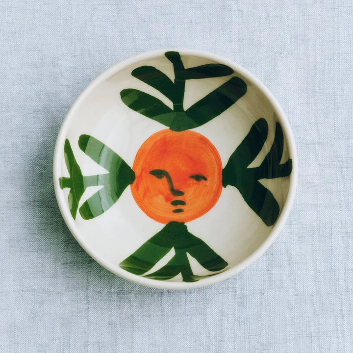 HAY - La Pittura Schale Ø 12 cm, pomelo face vine