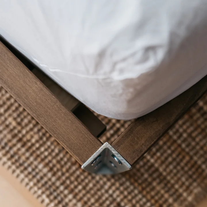 Karup Design - Core Bett, Kiefer carobbraun