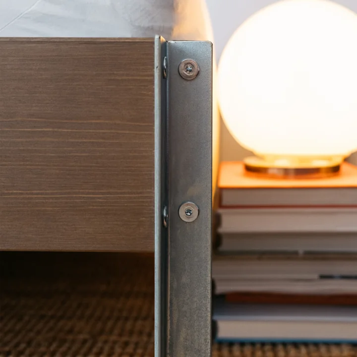 Karup Design - Core Bett, Kiefer carobbraun