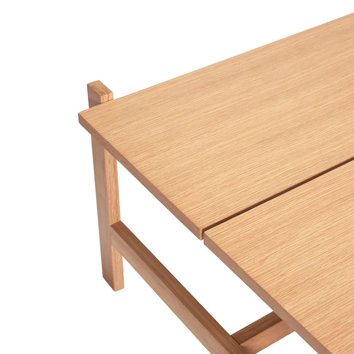 Hübsch Interior - Dash Couchtisch, 80 x H 47 cm, Eiche natur