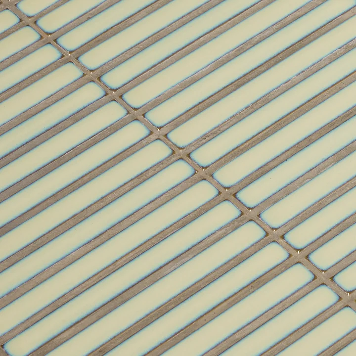 Hübsch Interior - Tile Beistelltisch, Eiche / mint