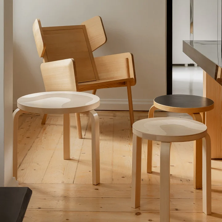 Artek x Marimekko - Serie, Birke natur (Anniversary Edition)