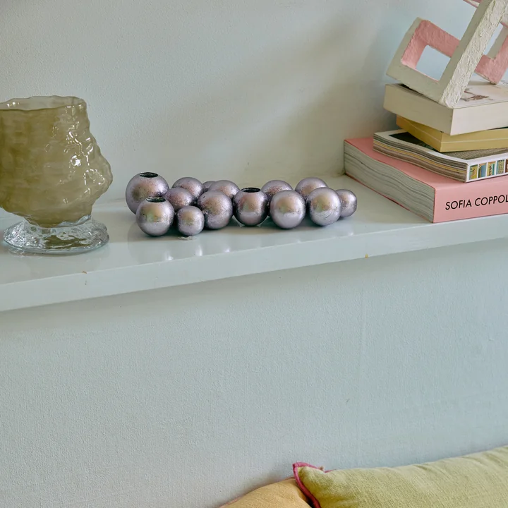 Hkliving - Bubble Kerzenhalter, lila