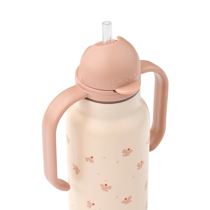 LIEWOOD - Kimmie bedruckte Flasche, 250 ml, mini Butterfly / apple blossom