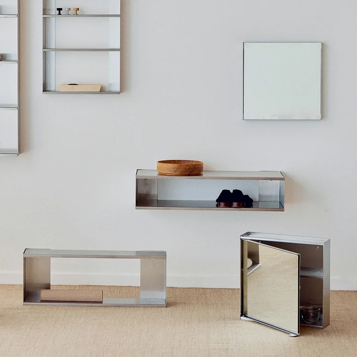 Form & Refine - Taper Produktfamilie, Edelstahl gebürstet