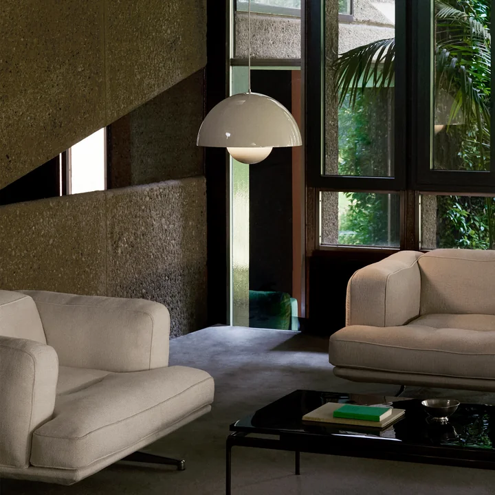 &Tradition - FlowerPot Pendelleuchte VP2, elfenbein