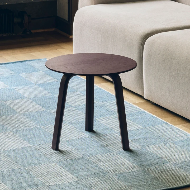 HAY - Bella Beistelltisch Ø 45 cm / H 39 cm, dark bordeaux