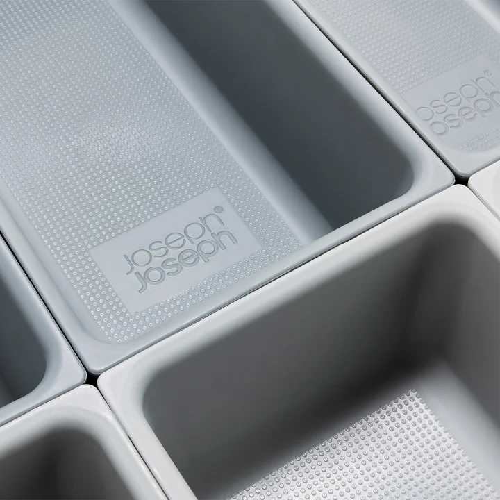 Joseph Joseph - Blox Schubladen Organizer Set 10-teilig, light stone