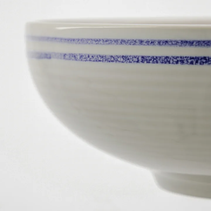Nicolas Vahé - Bistro Schüssel Ø15,5 cm, blau / weiss