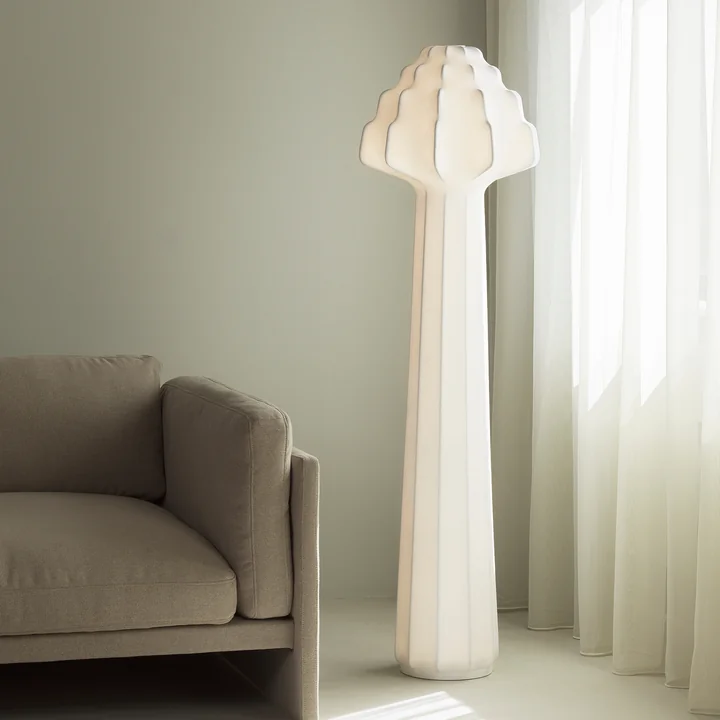 Normann Copenhagen - Phantom LED Stehleuchte, weiss
