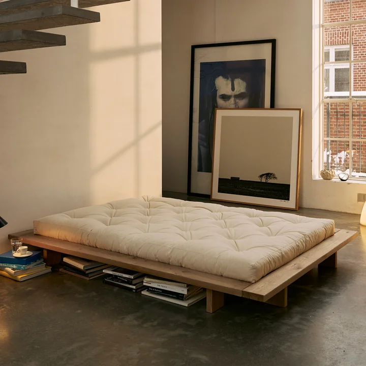 Karup - Japan Bett 140 x 200 cm, Eiche geölt