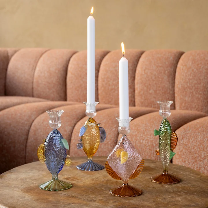 &klevering - Fish Kerzenhalter