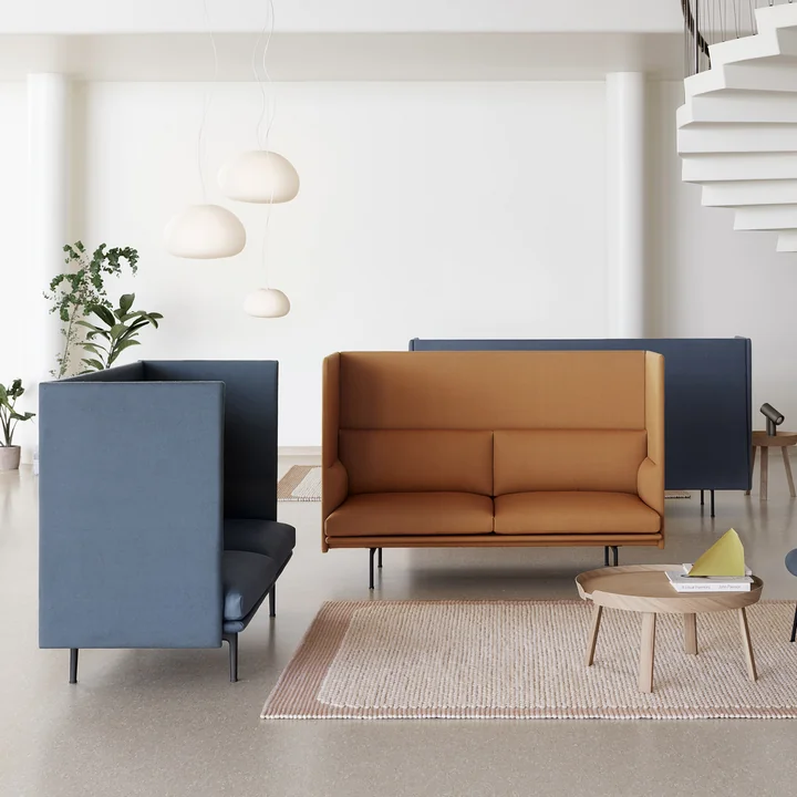 Muuto - Fluid Pendelleuchte, opalweiss