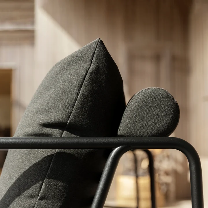 HOUE - AVON Sofa 2-Sitzer, schwarz / charcoal