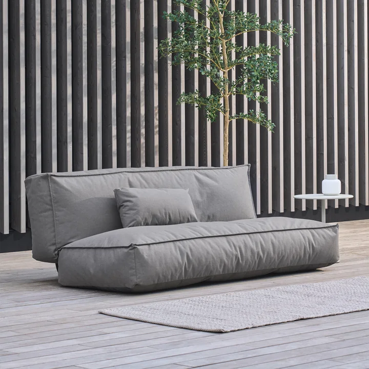 Blomus - Stay Outdoor 3-Sitzer Sofa, stone