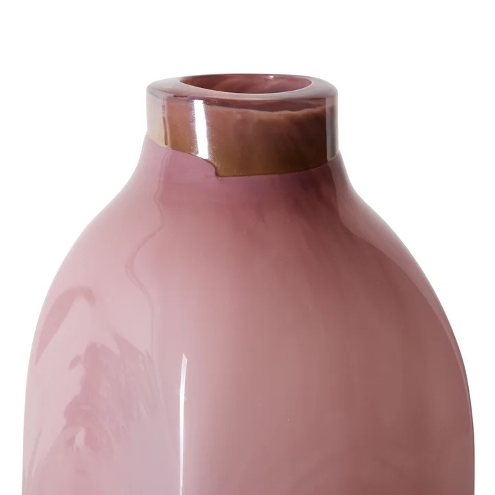 HKliving - Atelier Glasvase, large, pink