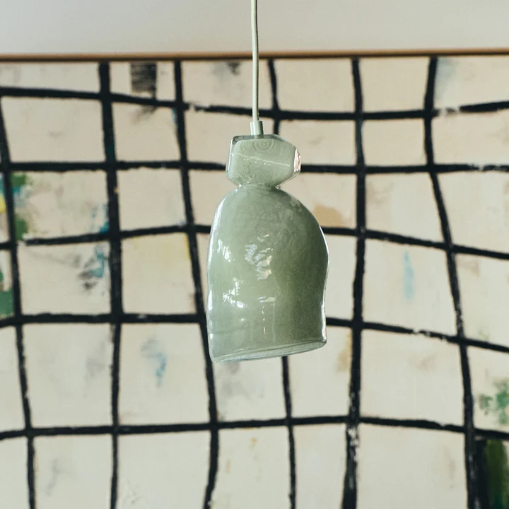 HKliving - Gemstone Pendelleuchte, tourmaline