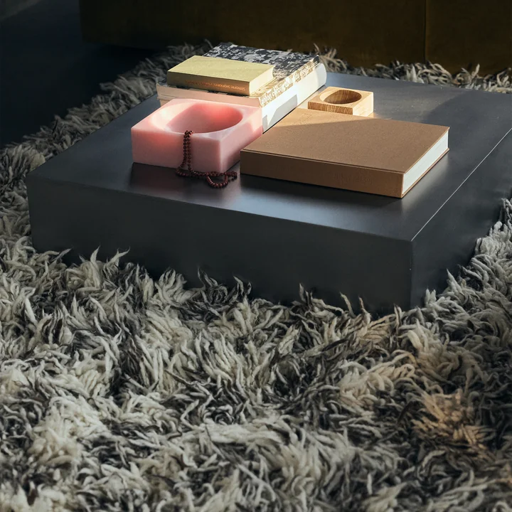 HKliving - Shaggy Teppich, 200 x 300 cm, checkers