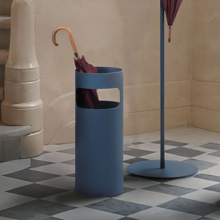 Kartell - Portaombrelli Schirmständer, mat blue