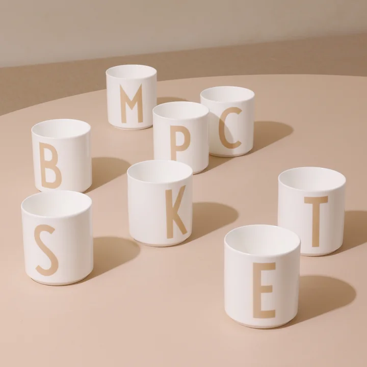 Design Letters AJ Porzellan Becher