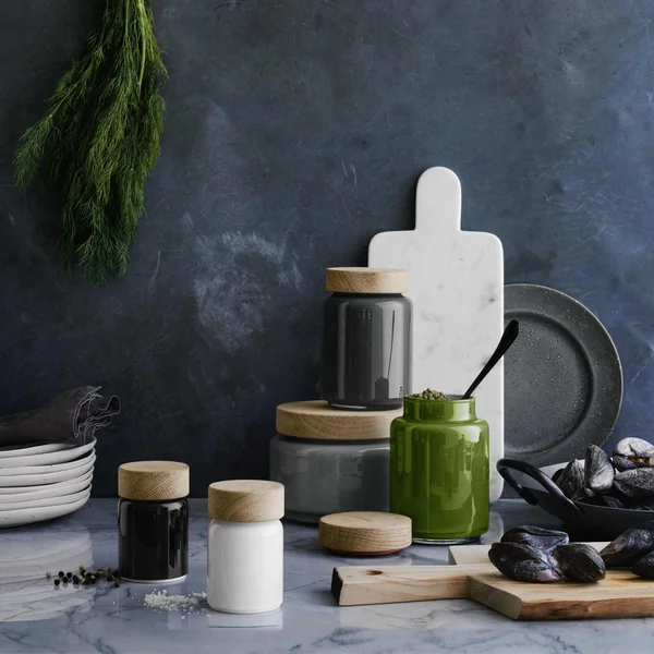 Palet Aufbewahrungsglas von Holmegaard