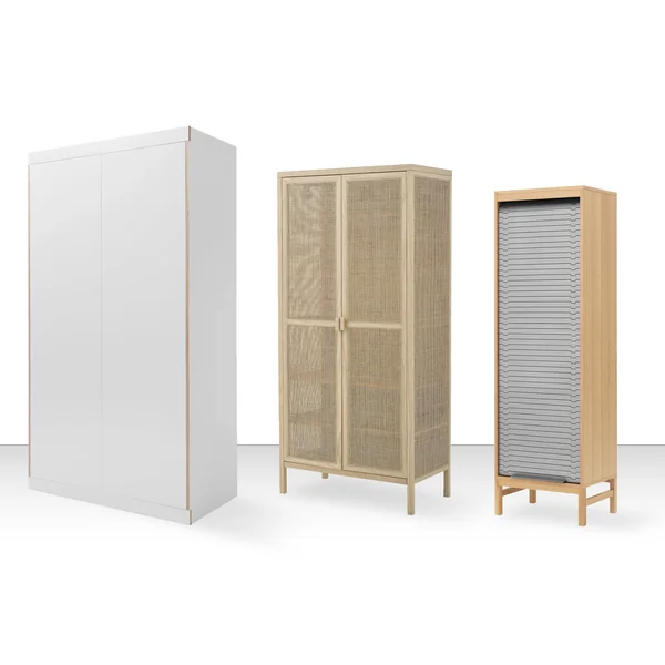 Material eines Design-Schranks