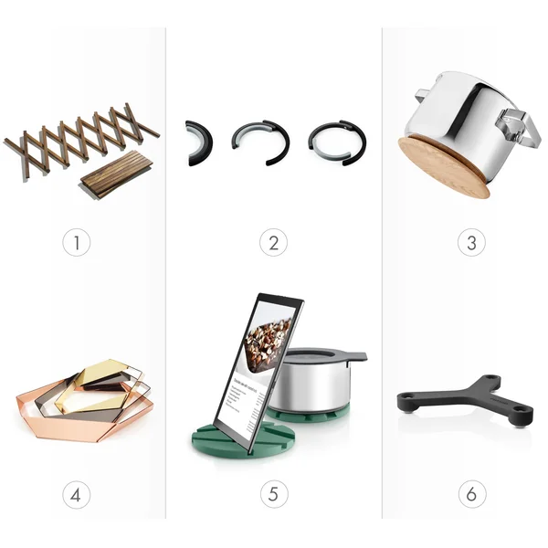 Topfuntersetzer Zusatzfunktionen