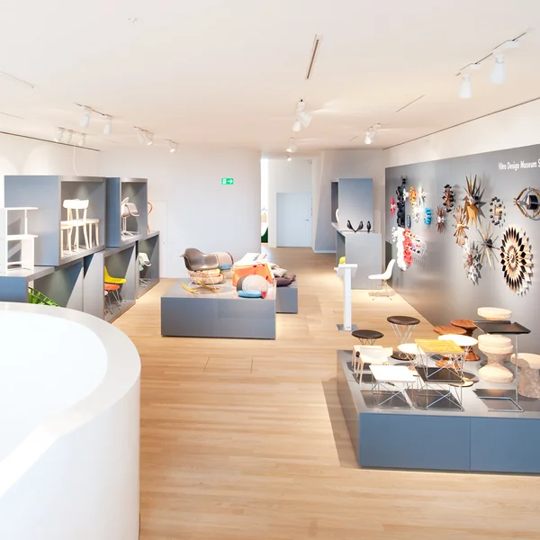 Im Inneren des VitraHauses in Weil am Rhein