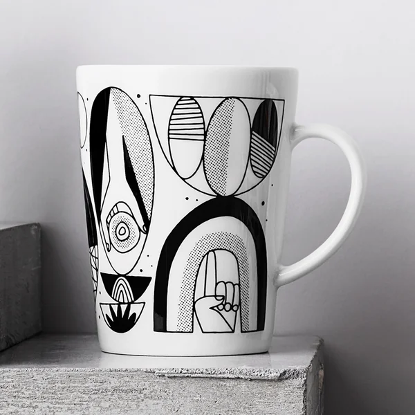 Der Iittala - Graphics Becher, 0.4 l, Shaped/Shifted