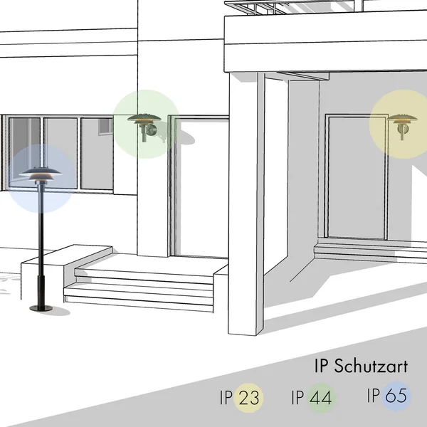 Infografik - Gartenbeleuchtung